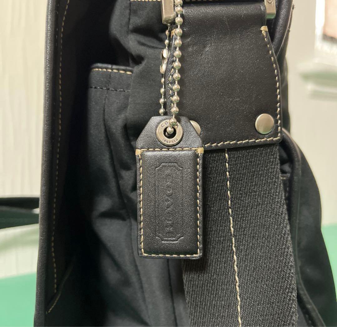 (美品) old COACH メッセンジャー バッグ オールドコーチ
