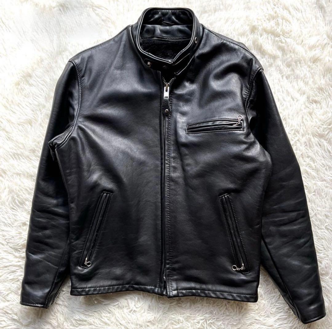 【hiro】美品 schott 641 レザージャケット