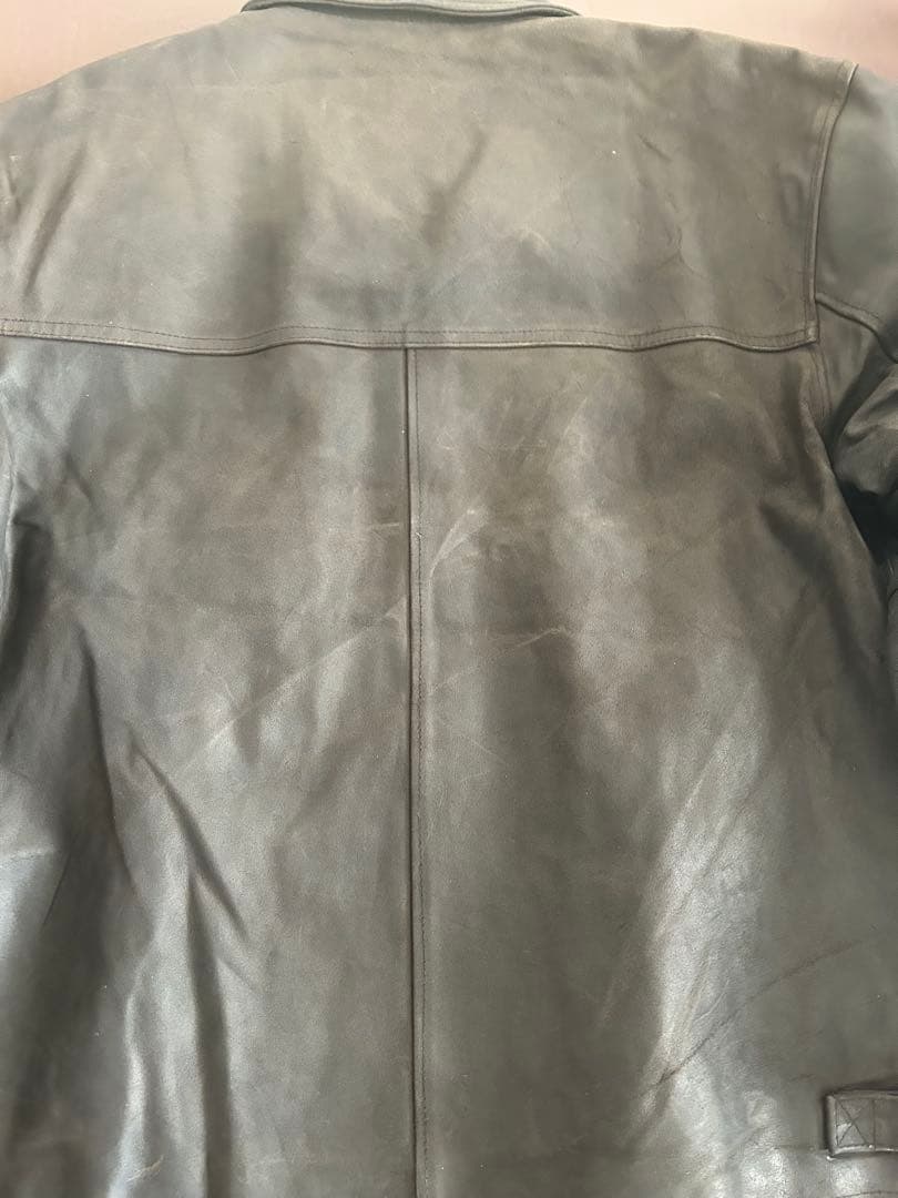 70sヴィンテージLEATHER FACTORYイタリア製ライダースジャケット