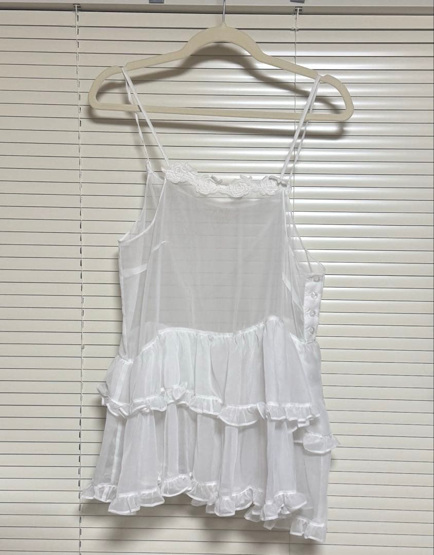 【sinoon】Rose Lace Sheer Dress