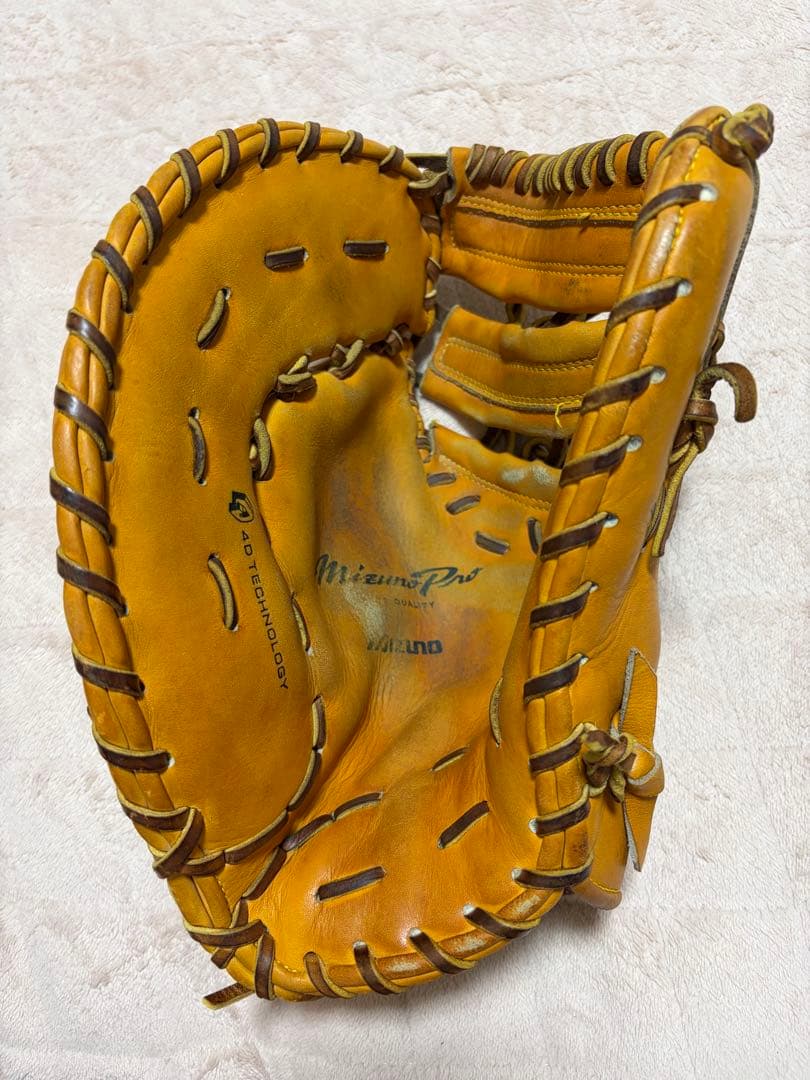 希少　ミズノプロ Mizuno ビッグM ファーストミット　軟式グローブ　左投
