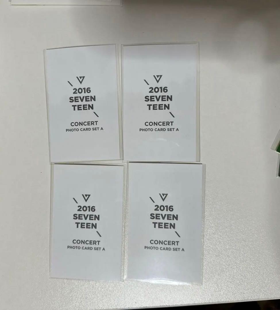 SEVENTEEN ジョンハン シャダコン A ポラロイド チェキ 4枚 セット