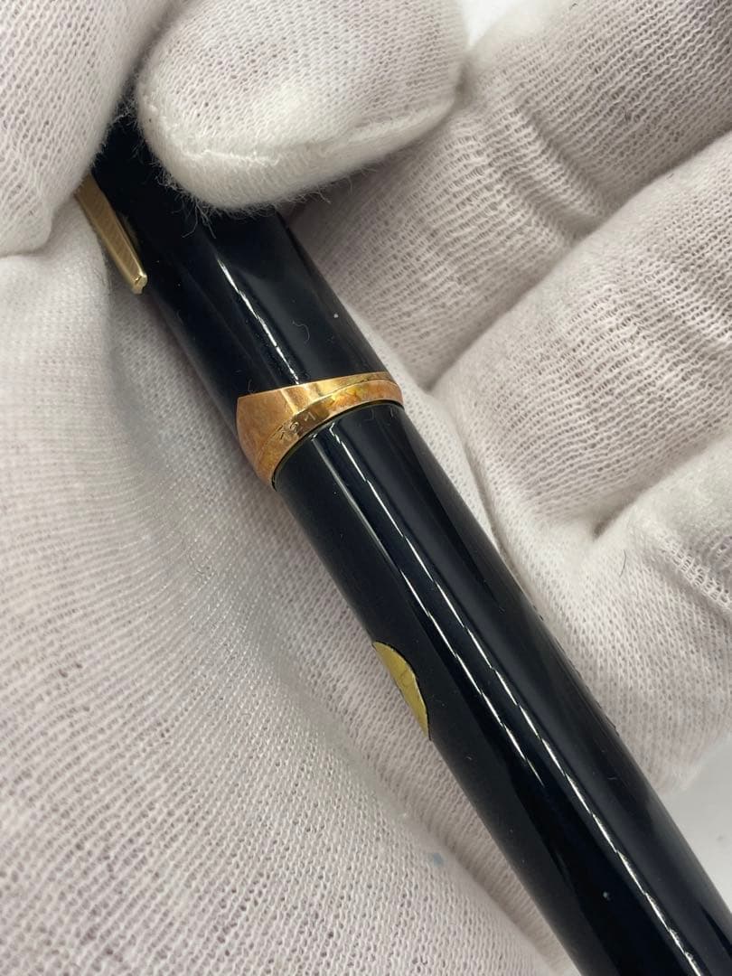 ペン先k18 金製 MONTBLANC モンブラン 万年筆 黒