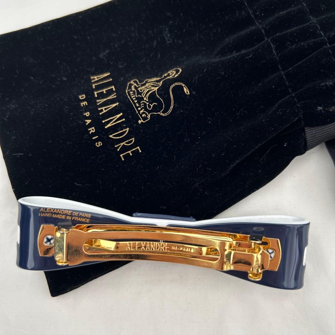 ALEXANDRE DE PARIS アレクサンドル ドゥ パリ　リボンバレッタ