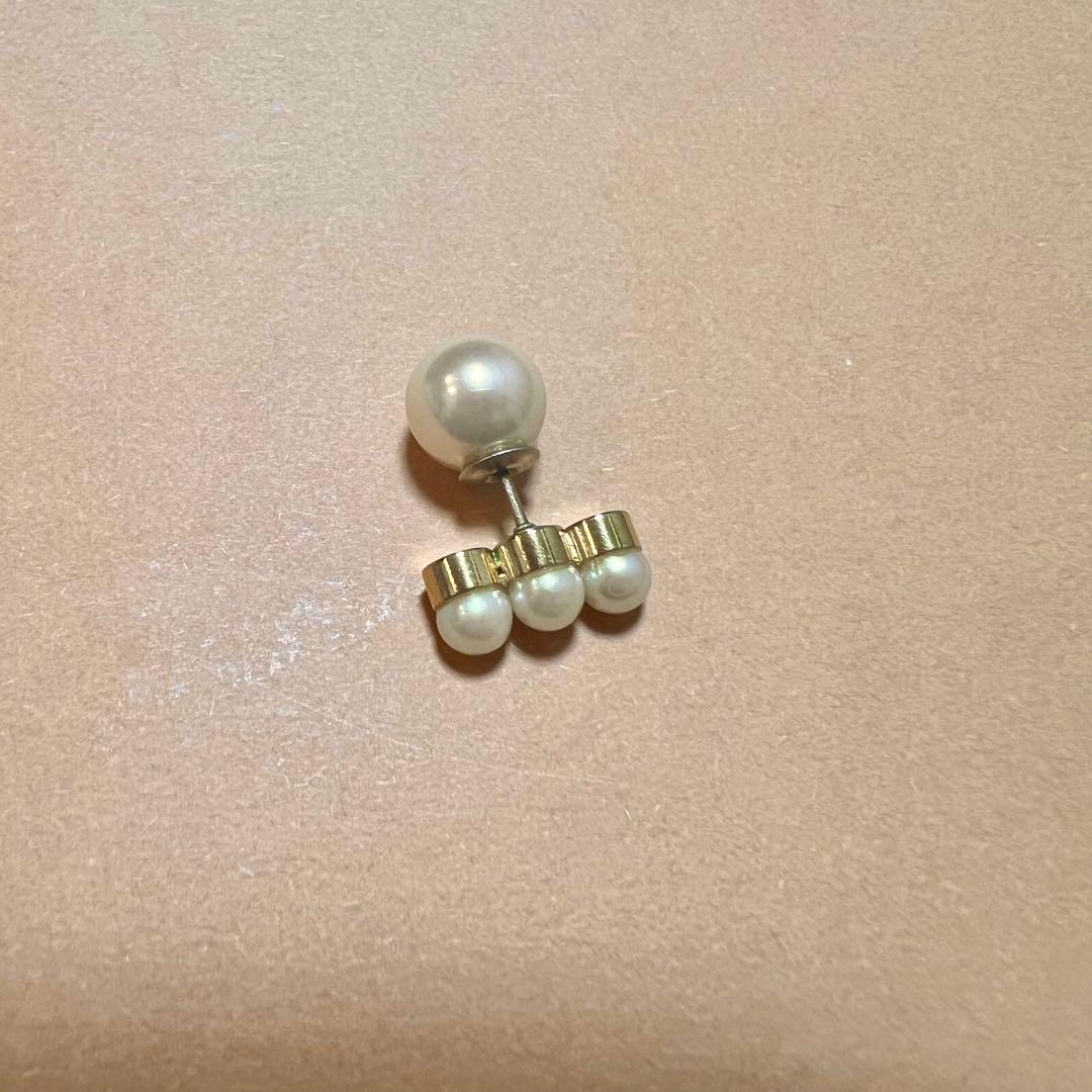 mayu パールピアス パールキャッチ 片耳用　美品