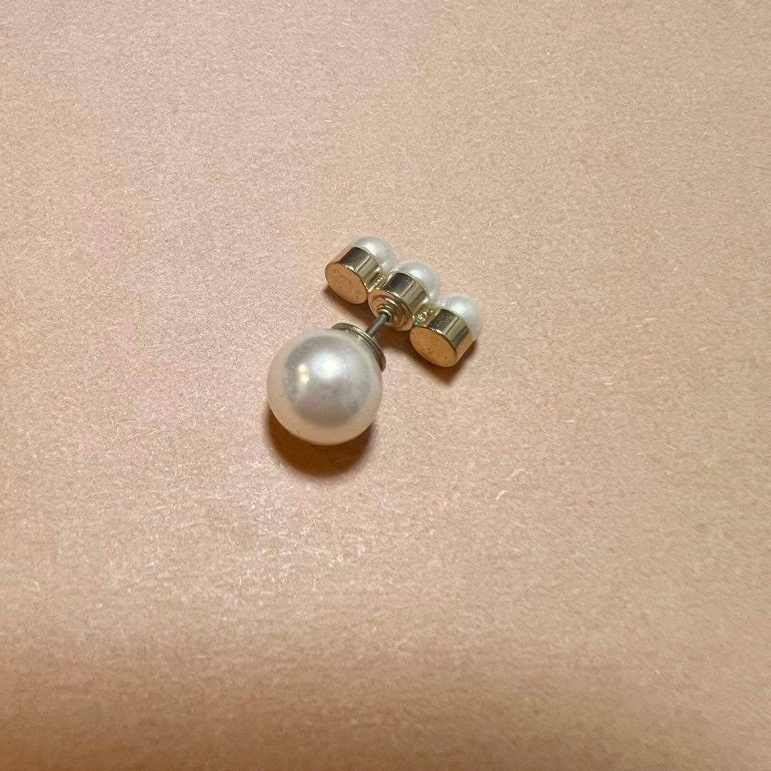 mayu パールピアス パールキャッチ 片耳用　美品