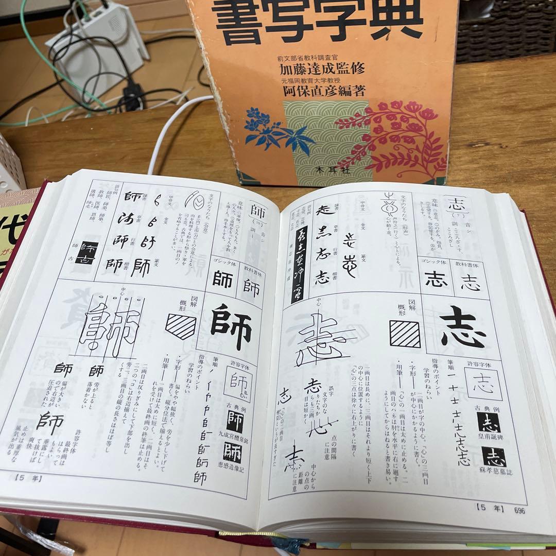 木耳社 現代書道字典 現代書写字典　偏・旁くずし辞典　3冊セット