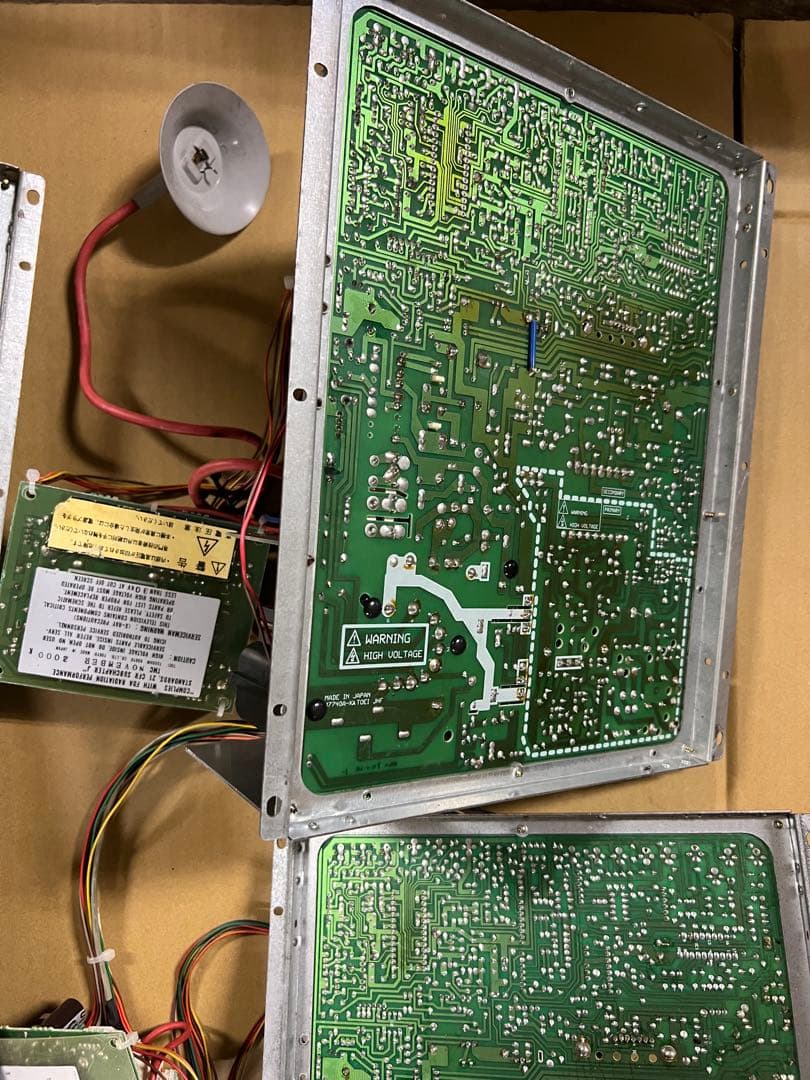 トーエイ　CRT基板 TC-L292 ジャンク４枚