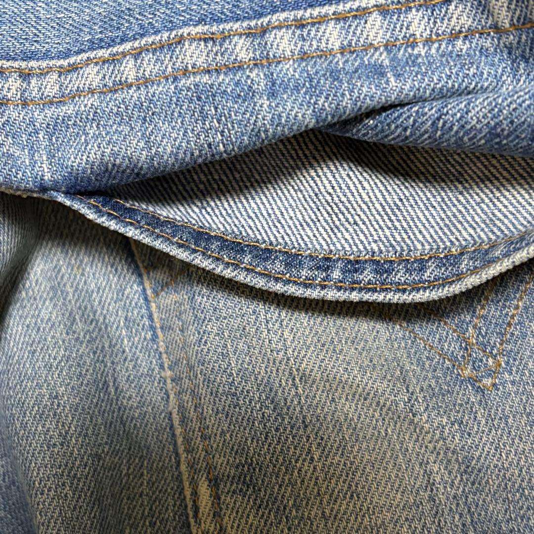 70s Levi's 517 66前期 W34 L32 ボタン裏2 ヴィンテージ