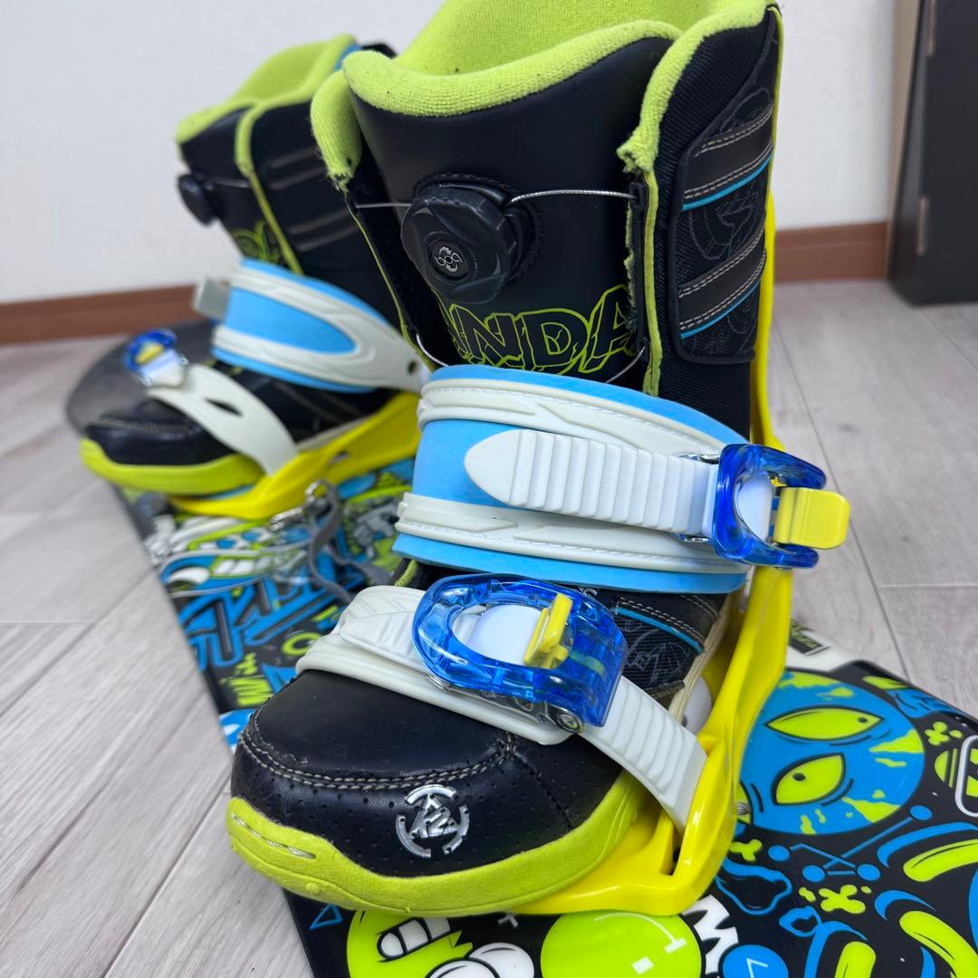 K2 ジュニア スノーボードセット 130cm ブーツ23cm