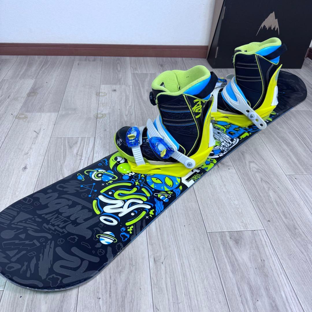 K2 ジュニア スノーボードセット 130cm ブーツ23cm