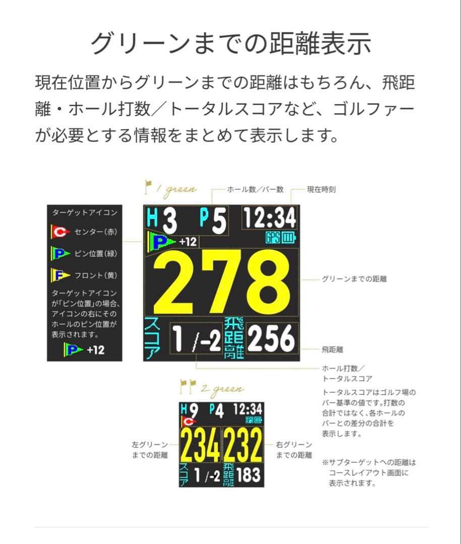 【半額以下】THE GOLF WATCH NORM Ⅱ Plus