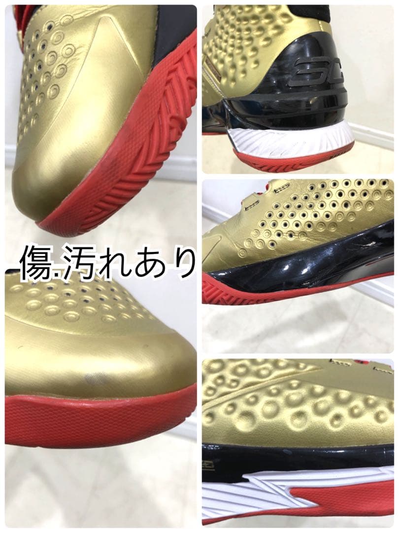 希少　完売品　ANDER ARMOUR curry1 ネイションズ ファイネスト