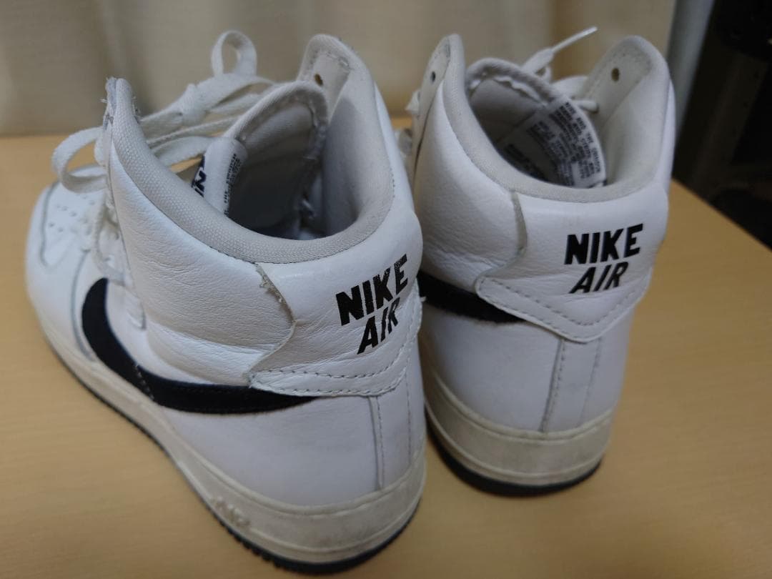 Nike エアホース1 ホワイト/ブラック 27.5 中古