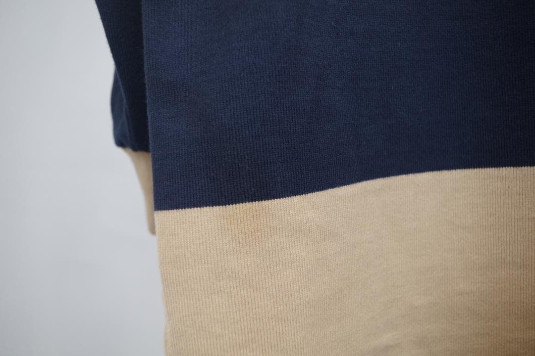 canterbury ストライプデザイン ラガーシャツ❁0112