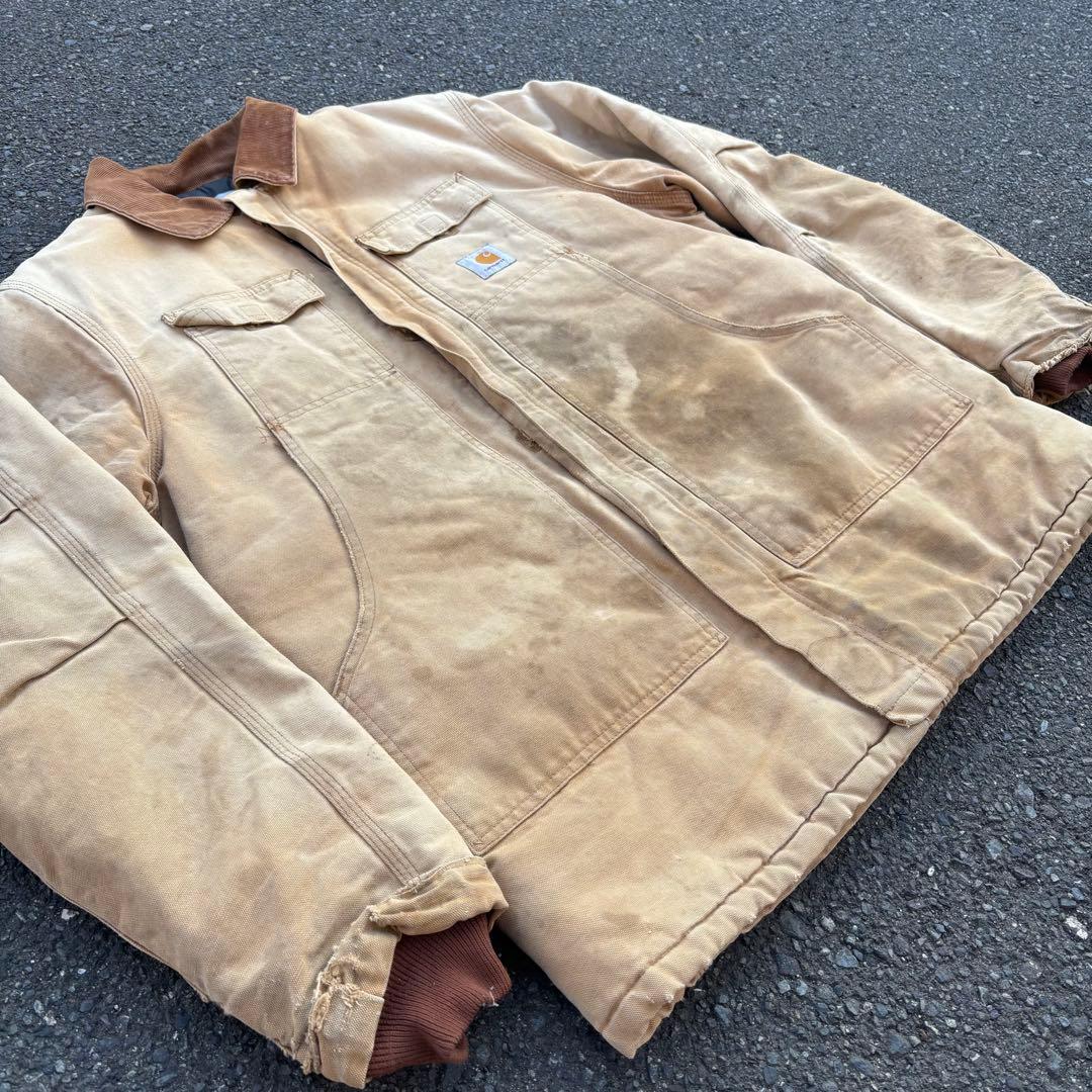 フ*ガ様 00s Carhartt チョアコート リアルワーク 中綿キルティング