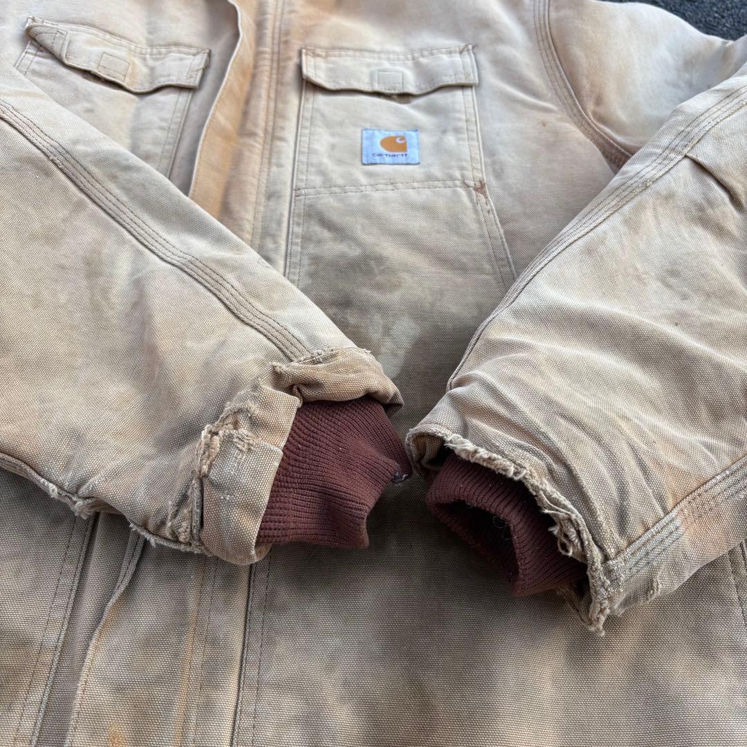 フ*ガ様 00s Carhartt チョアコート リアルワーク 中綿キルティング