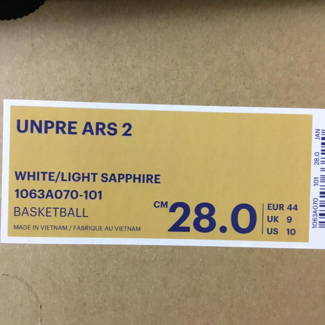 新品）26cm　１万円引　アシックス バスケ　シューズ アンプレアルス 2