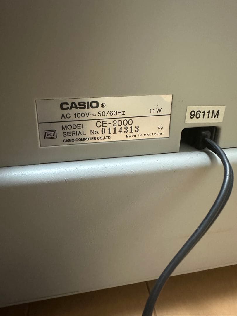 CASIO レジスター CE-2000