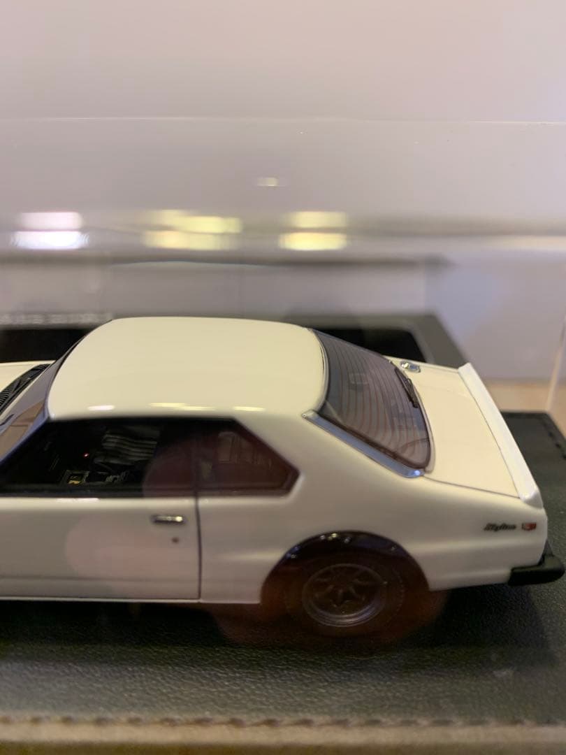 イグニッションモデル　1/43 スカイラインターボGT-ES C211 ホワイト