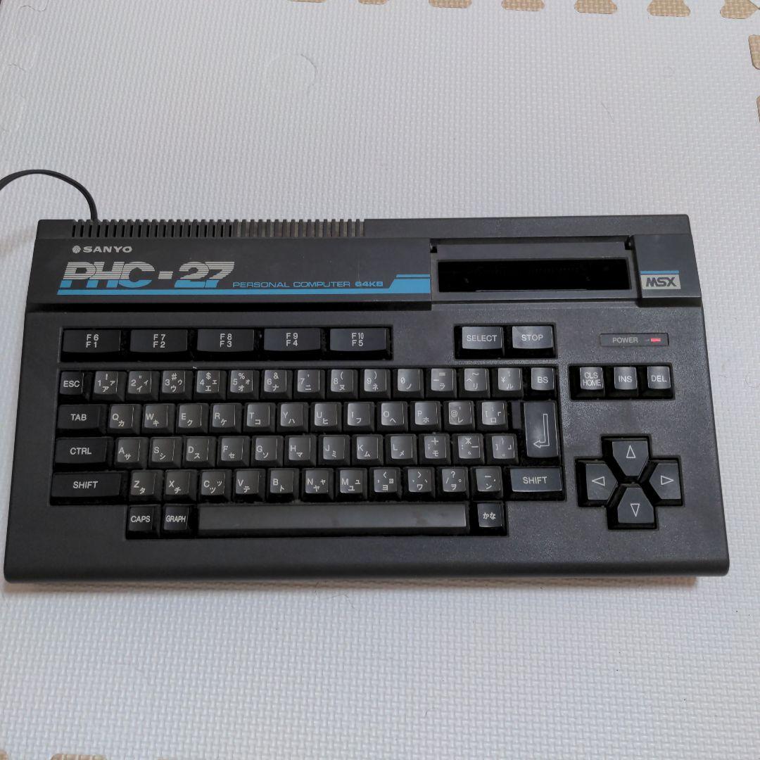 SANYO MSX PHC-27　ジャンク