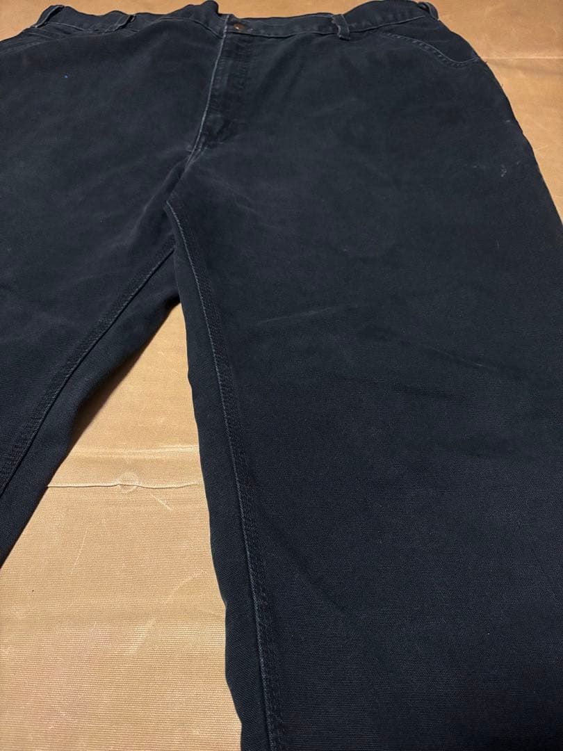 Carhartt カーハート ブラック ダック ペインターパンツ　ビッグサイズ