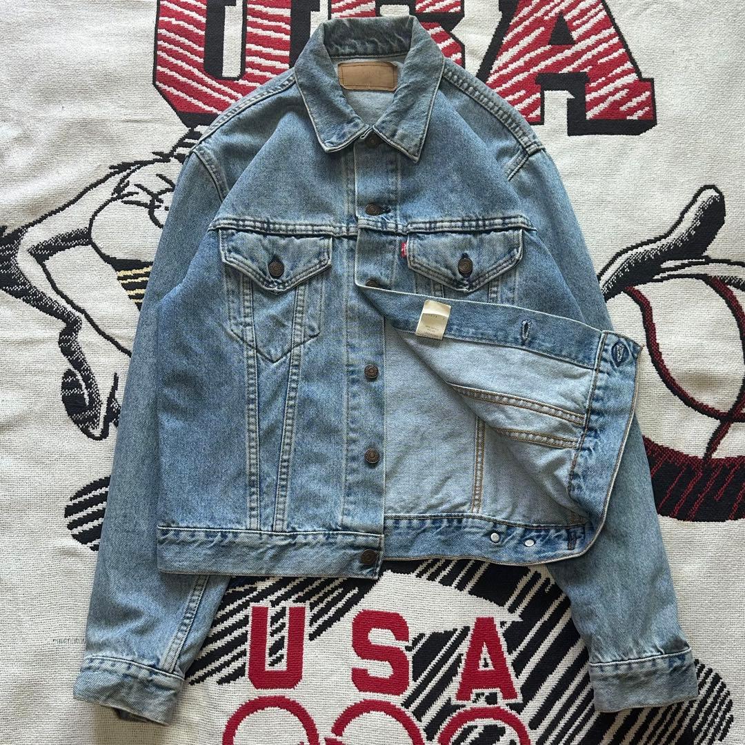 【希少】90s Levi's デニムジャケット 70505 1st 大戦モデル