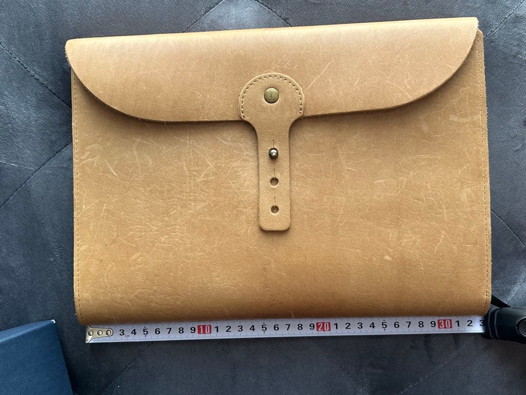 HOLTZ LEATHER A4 本革ドキュメントケース 付属ノート未使用