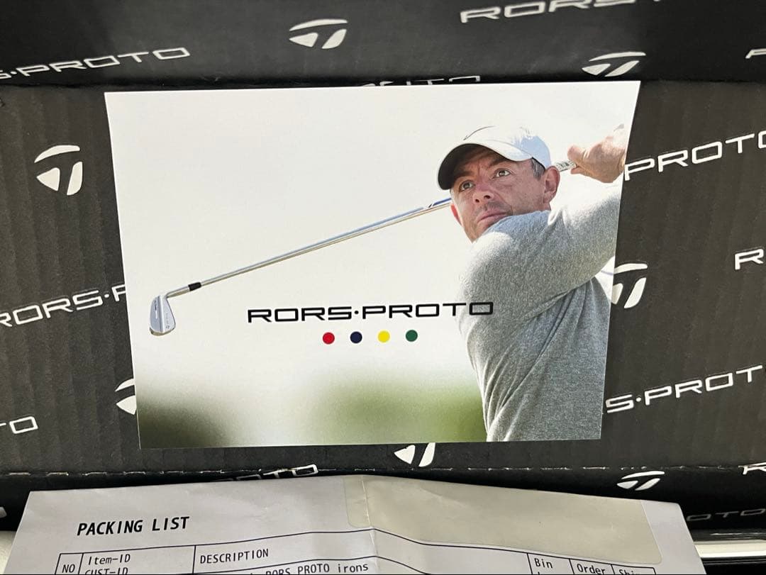 RORS PROTO（4〜Pw）7本セット テーラーメイド