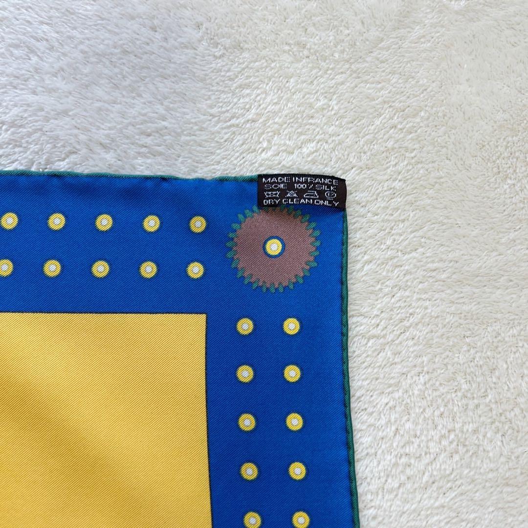 美品　エルメス HERMES カレ90 スカーフ 高官の鞍