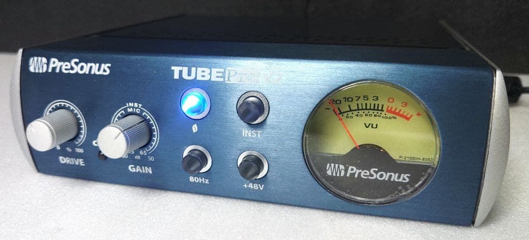 PreSonus TUBEPre V2 マイクプリアンプ