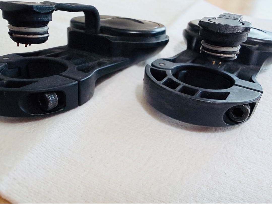 GARMIN VECTOR 両足計測 パワーメーターペダル LOOK Keo互換