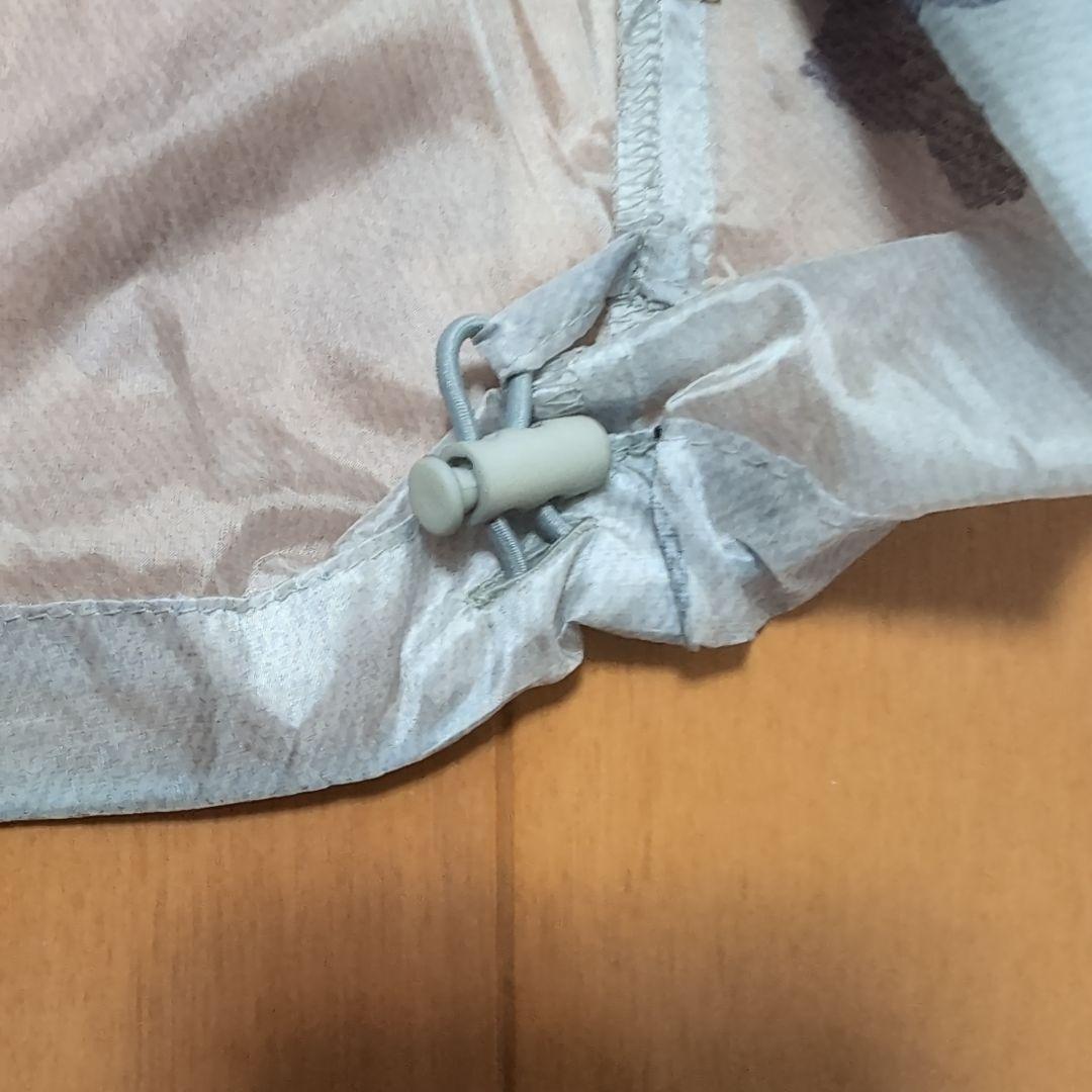 Chamois 花柄グレー レインコート