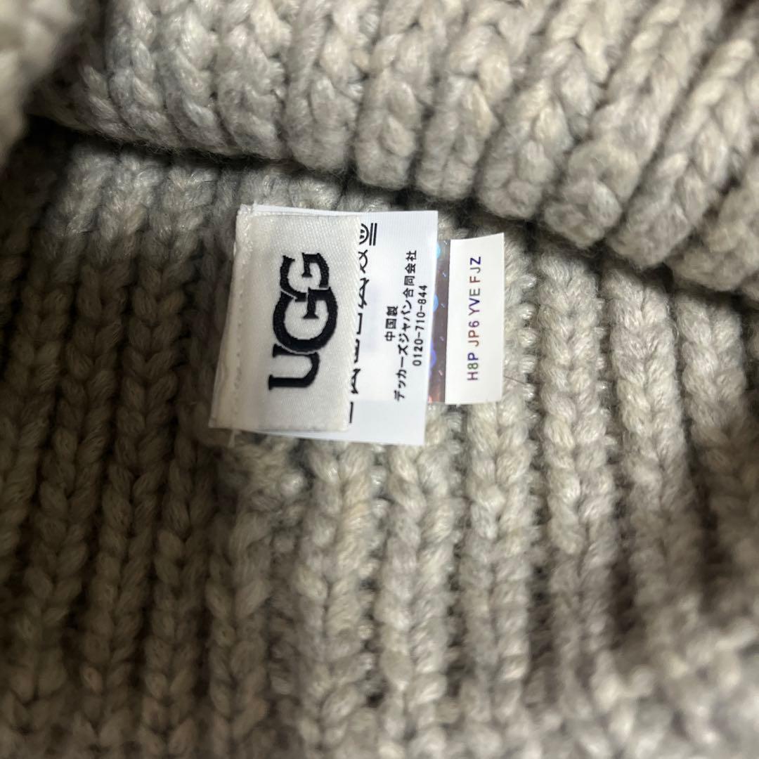 UGG グレー ニット帽