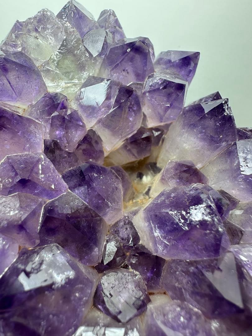 ✨フラワーアメジストクラスター 724g 紫水晶 原石 天然石 置物 ②