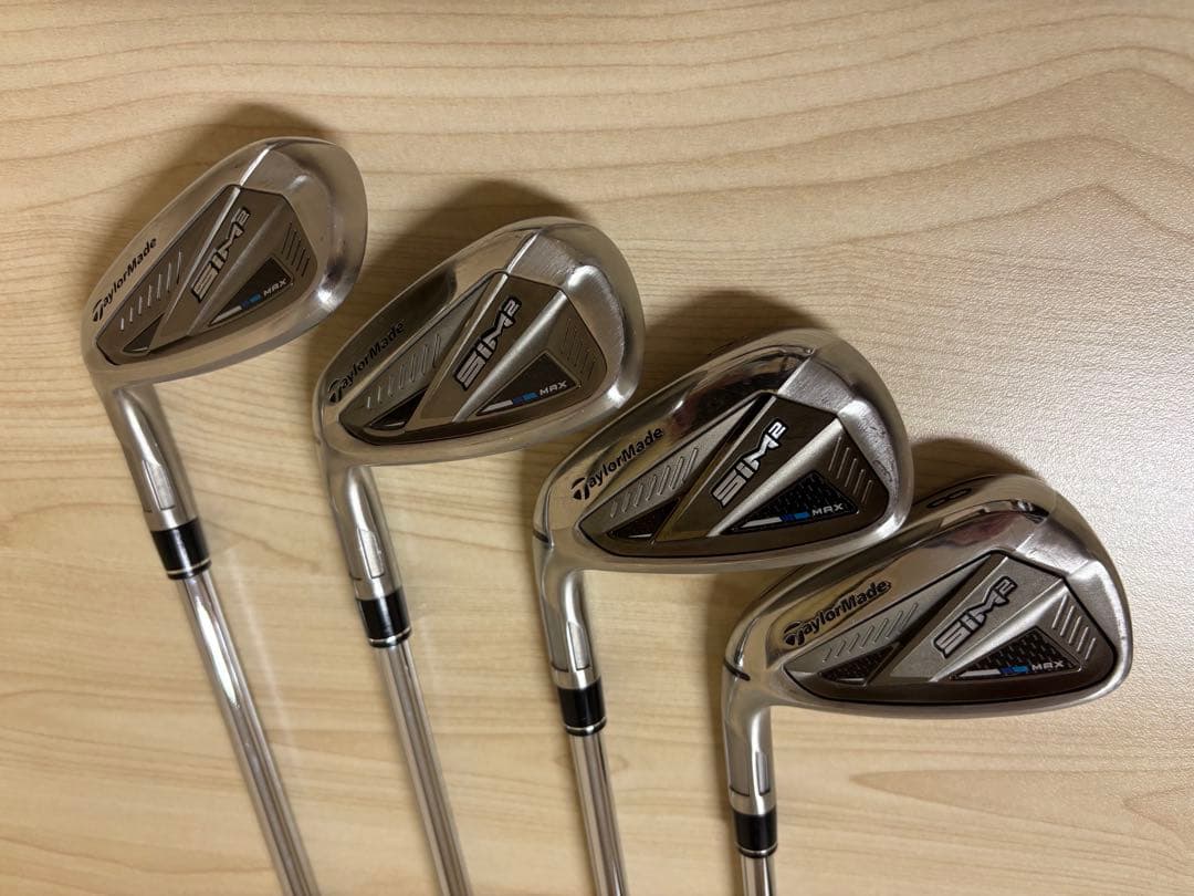 TaylorMade SIM2maxアイアンセット 7本セット　レフティ用