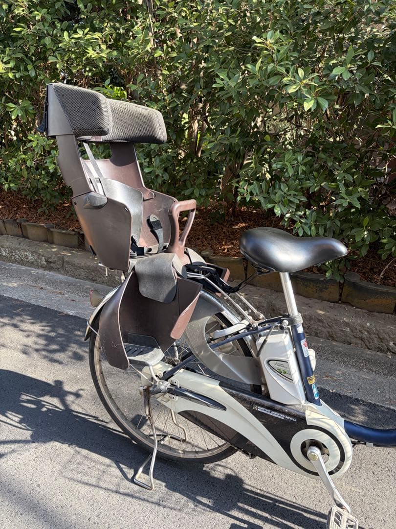 電動自転車　パナソニック26インチ　バッテリー大容量13.2Ahチャイルドシート