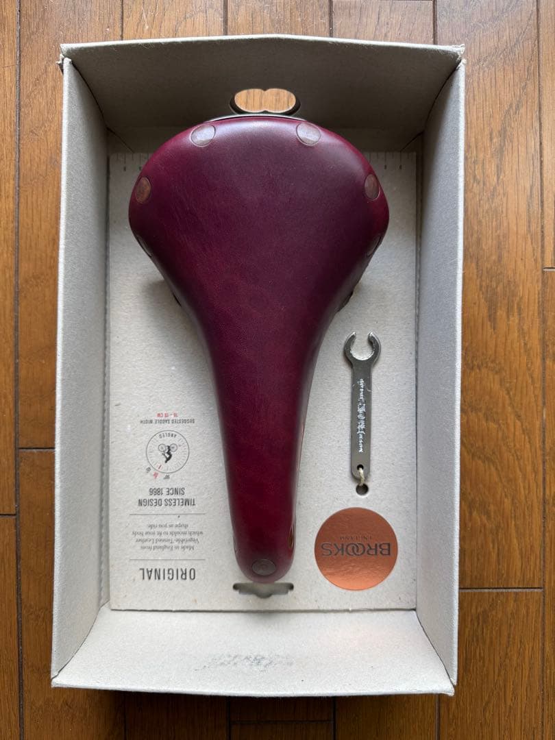 ブルックス BROOKS Colt ワインレッド