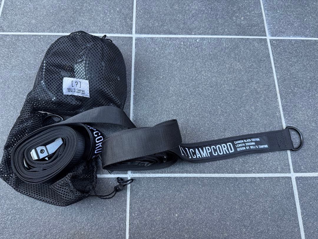 新品未使用 [＼] CAMPCORD 機能ガイロープ 2本セット(3.3M)
