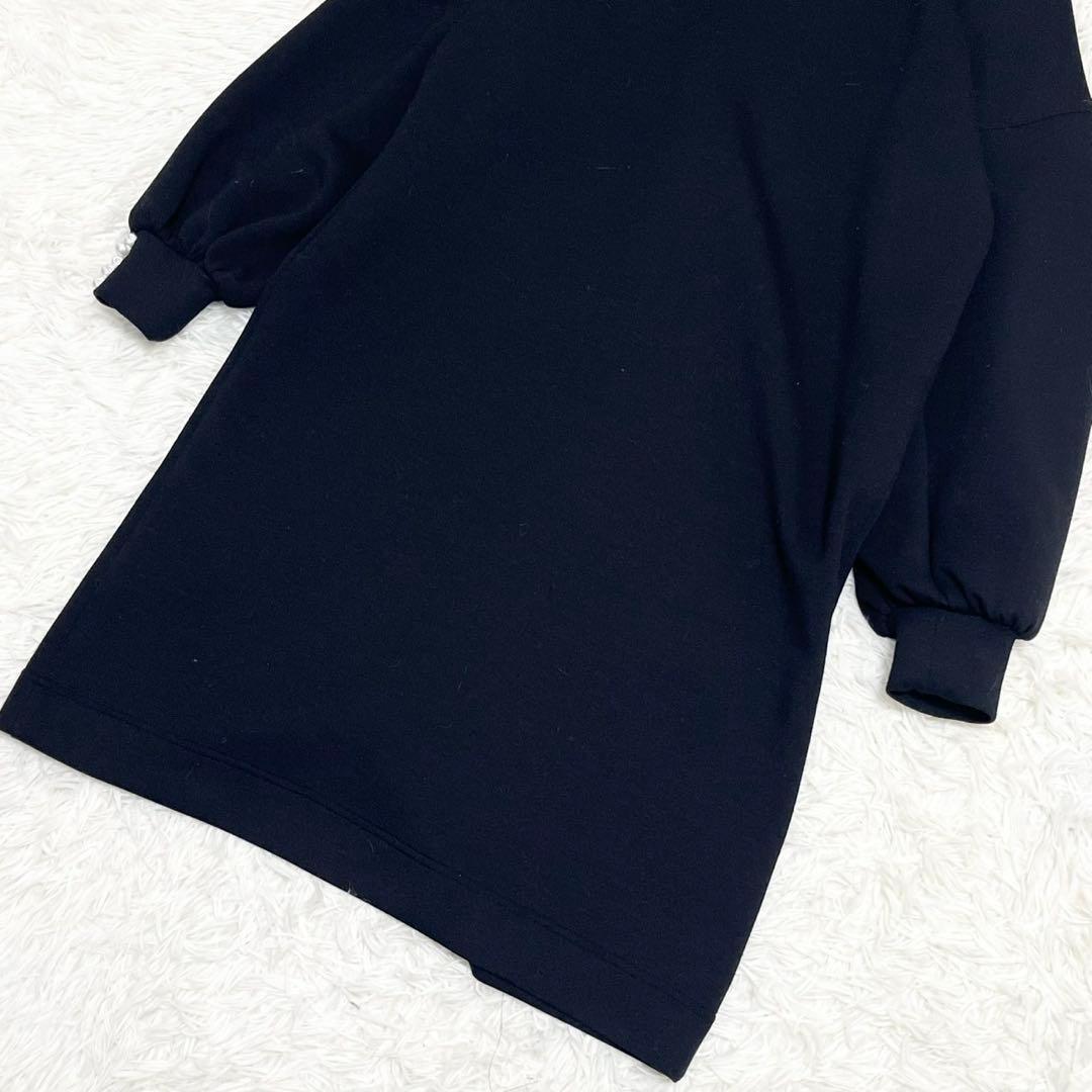 【完売 WEB限定】Sov. ミリオラメントダブルエアーパール刺繍ワンピ