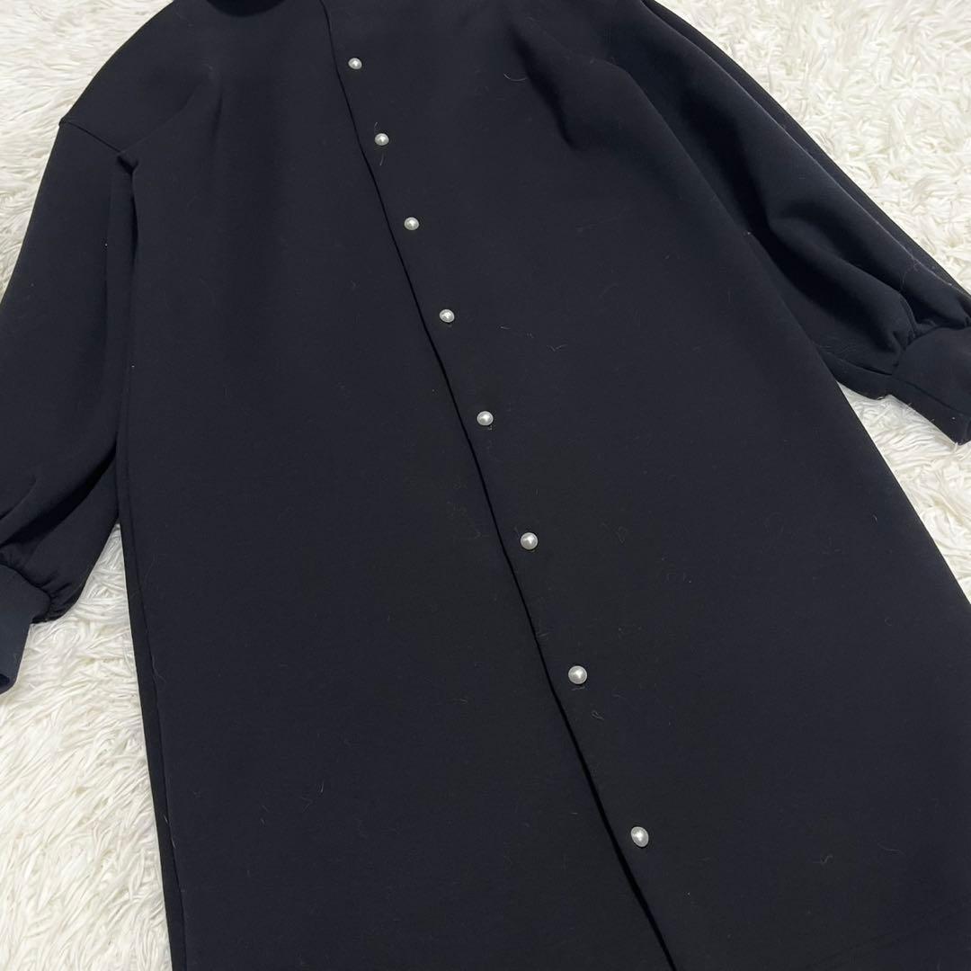 【完売 WEB限定】Sov. ミリオラメントダブルエアーパール刺繍ワンピ