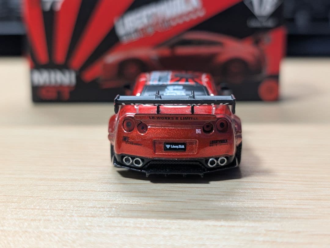 MINI-GT　6台セット D1 HKS LBWK