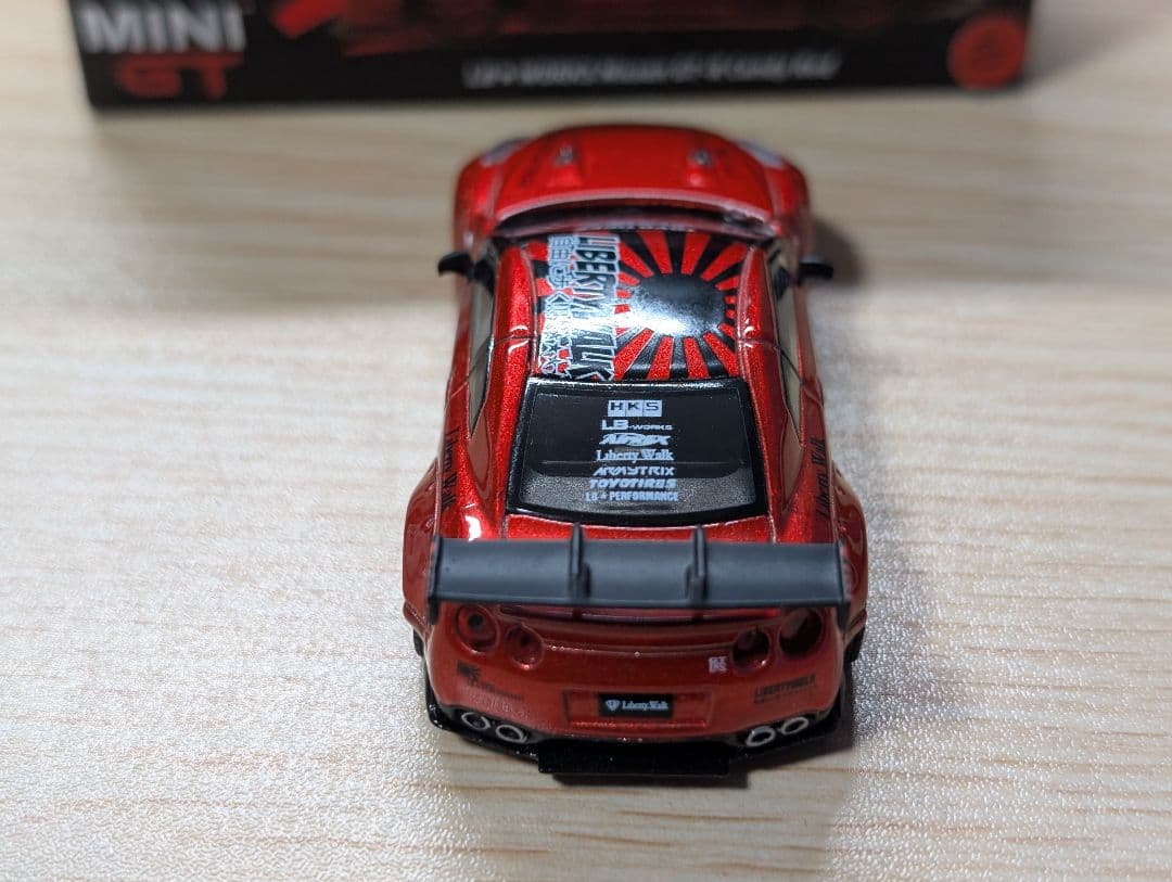 MINI-GT　6台セット D1 HKS LBWK
