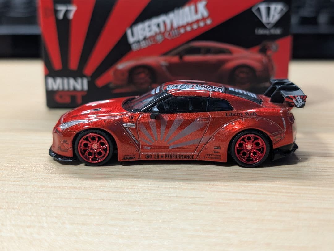 MINI-GT　6台セット D1 HKS LBWK