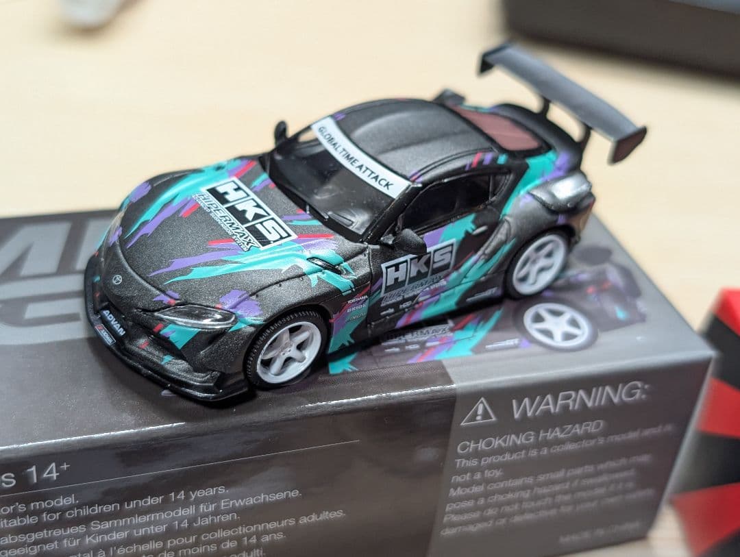 MINI-GT　6台セット D1 HKS LBWK