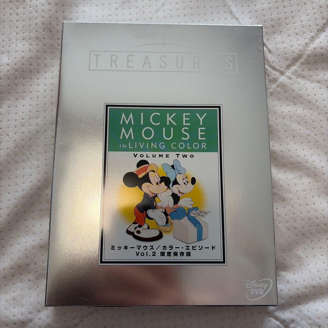 2点セットTREASURES ミッキーマウスカラーエピソード