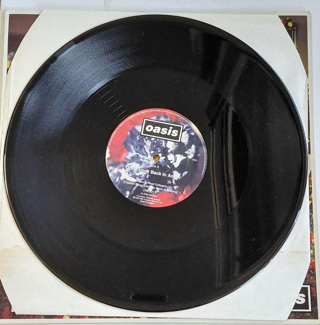 OasisオアシスDon't Look Back In Anger UKレコード