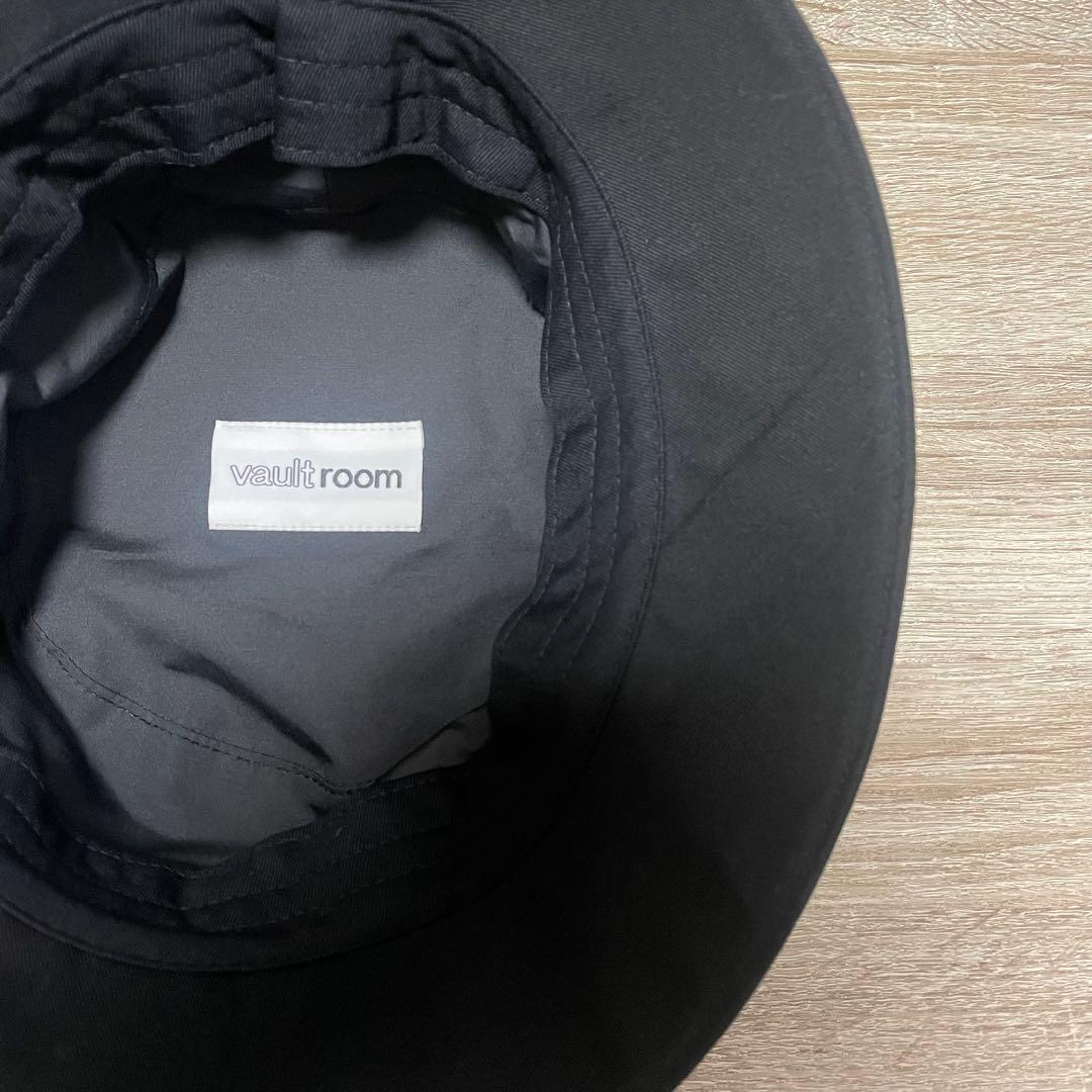 [美品]VAULTROOM ZETADIVISION BACKET HAT 黒