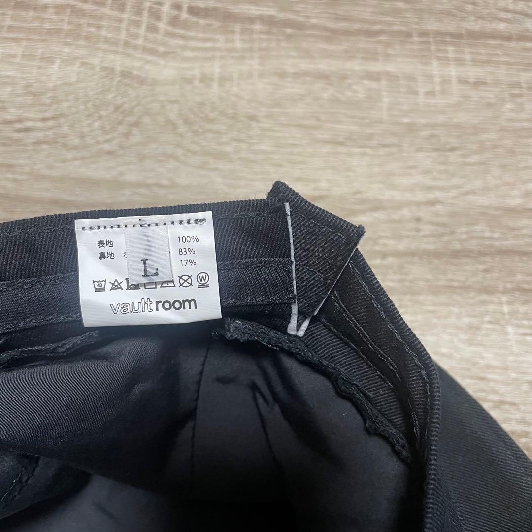 [美品]VAULTROOM ZETADIVISION BACKET HAT 黒