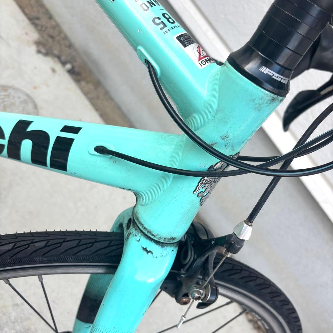 Bianchi VIA NIRONE 7 ロードバイク520mm チェレステ